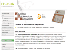 Tablet Screenshot of jmi.ele-math.com