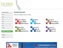 Tablet Screenshot of ele-math.com